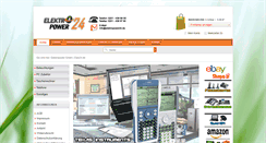 Desktop Screenshot of elpo24.de